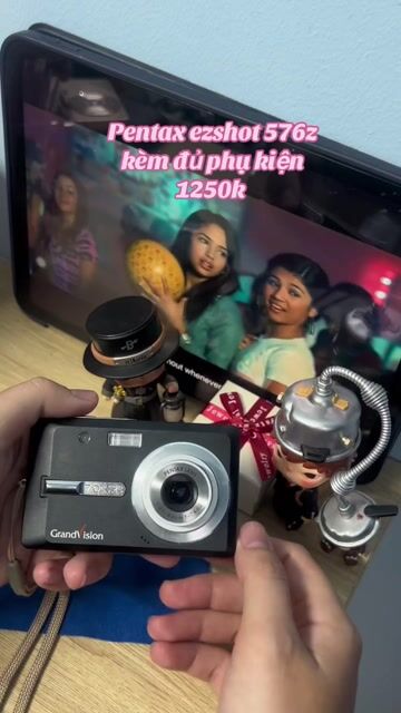 Máy ảnh Pentax ezshot 576z Đen. Mua bán Máy ảnh, Máy quay tại Quận Bình Tân Tp Hồ Chí Minh được đăng bởi Đặng Như hình 1