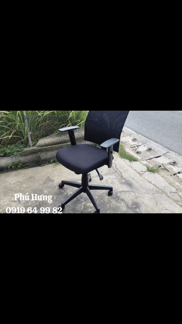 Ghế xoay Hòa Phát Lưới Đen Đã sử dụng. Mua bán Đồ dùng văn phòng tại Huyện Đức Hòa Long An được đăng bởi Shop Đồ Cũ Văn Phòng Phú Hưng  hình 1