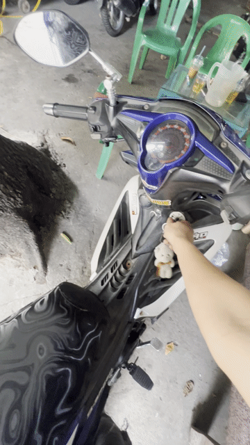 Yamaha Exciter 135 Côn tay Xanh trắng. Mua bán Xe máy tại Quận Tân Bình Tp Hồ Chí Minh được đăng bởi quoc hoàng hình 1