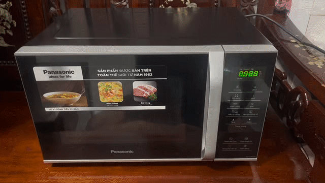 Lò vi sóng Panasonic 23L Inox Đen. Mua bán Bếp, lò, đồ điện nhà bếp tại Quận Tân Bình Tp Hồ Chí Minh được đăng bởi Vũ Đăng Khoa hình 1