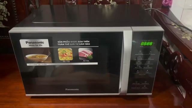 Lò vi sóng Panasonic 23L Inox Đen. Mua bán Bếp, lò, đồ điện nhà bếp tại Quận Tân Bình Tp Hồ Chí Minh được đăng bởi Vũ Đăng Khoa hình 1