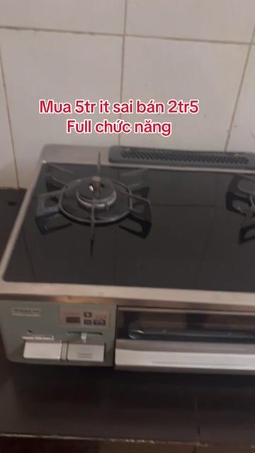 Bếp ga Osaka Gas Đen bạc. Mua bán Bếp, lò, đồ điện nhà bếp tại Huyện Hóc Môn Tp Hồ Chí Minh được đăng bởi Ma Ket hình 1