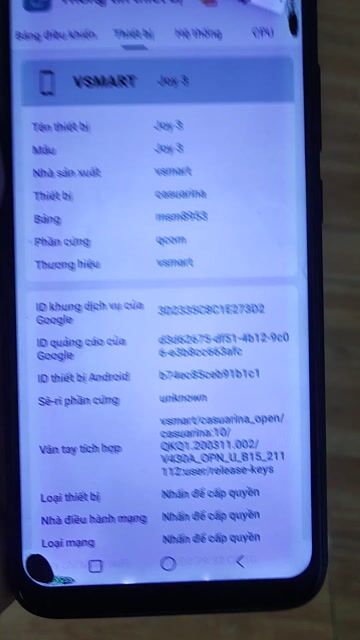 xác VSMART Joy 3 4GB/64GB Đen. Mua bán Linh kiện (RAM, Card...) tại Huyện Phong Điền Cần Thơ được đăng bởi HẢI PHONG ĐIỀN GẦN MỘ PHAN VĂN TRỊ  hình 1