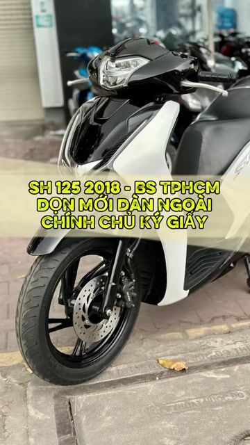[GOP DC GIU CAVET] SH 125 2018 Trắng Đen - DỌN MƠI. Mua bán Xe máy tại Quận 12 Tp Hồ Chí Minh được đăng bởi Bùi văn hiếu hình 1