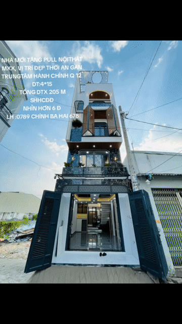 Mua bán Nhà ở Quận 12 Tp Hồ Chí Minh diện tích 60 m² giá 6,45 tỷ