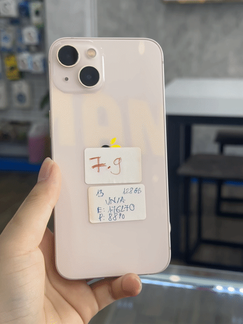 iPhone 13 128GB Hồng đẹp 99% zin app Pin:88%. Mua bán Điện thoại tại Thành phố Thủ Dầu Một Bình Dương được đăng bởi Phong Le hình 1