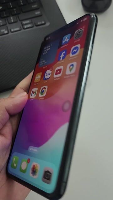 iPhone 11 Pro Max lock màu xanh có giao lưu. Mua bán Điện thoại tại Quận Thanh Khê Đà Nẵng được đăng bởi Nguyễn Sun hình 1