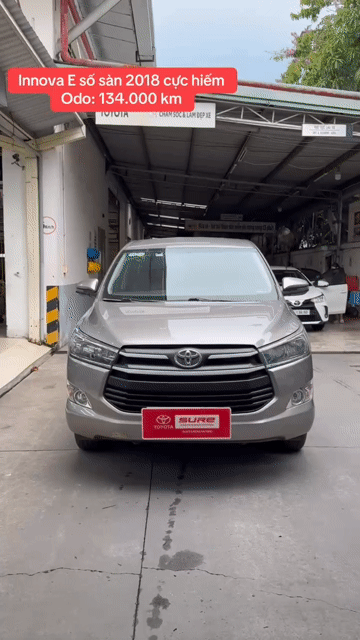 Innova E 2018 Số sàn màu Đồng, 134.000 cực hiếm. Mua bán Ô tô tại Quận Gò Vấp Tp Hồ Chí Minh được đăng bởi Hiền Toyota hình 1