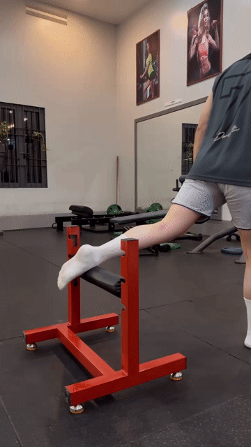 Khung tập Bulgarian Split Squat Kim loại Đỏ, đen. Mua bán Đồ thể thao, Dã ngoại tại Thành phố Long Xuyên An Giang được đăng bởi Trương Thành Lễ hình 1