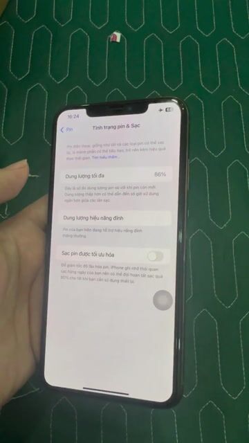 iphone xs max 256 gold nguyên zin pin 86. Mua bán Điện thoại tại Huyện Thạch Thất Hà Nội được đăng bởi NVD Lab hình 1