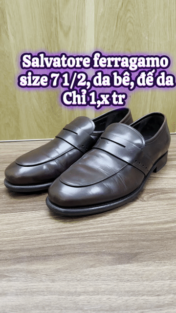 Giày Loafer Salvatore Ferragamo. Mua bán Giày dép tại Quận Hai Bà Trưng Hà Nội được đăng bởi Nguyễn Thanh Tuấn hình 1