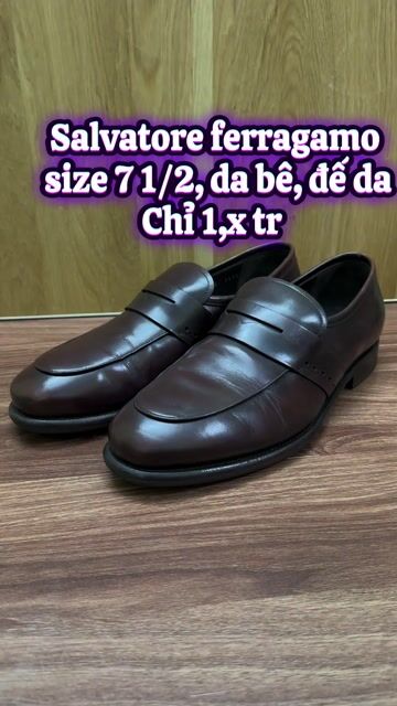Giày Loafer Salvatore Ferragamo. Mua bán Giày dép tại Quận Hai Bà Trưng Hà Nội được đăng bởi Nguyễn Thanh Tuấn hình 1