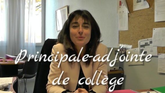 PRINCIPALE-ADJOINTE DE COLLEGE