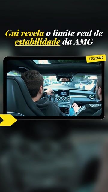 Gui revela o limite real de estabilidade da AMG