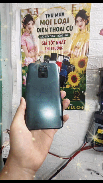 Xiaomi Redmi Note 9 Xám Đốm mực nhẹ. Mua bán Điện thoại tại Thành phố Huế Thừa Thiên Huế được đăng bởi T PLUS MOBILE MUA BÁN ĐIỆN THOẠI hình 1