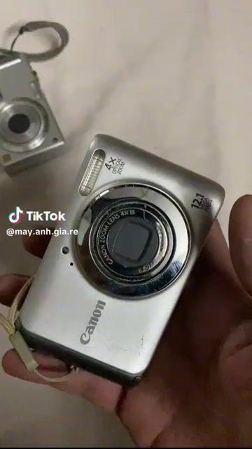 Máy ảnh Canon Bạc. Mua bán Máy ảnh, Máy quay tại Quận Bình Thuỷ Cần Thơ được đăng bởi Bích Nguyễn hình 1