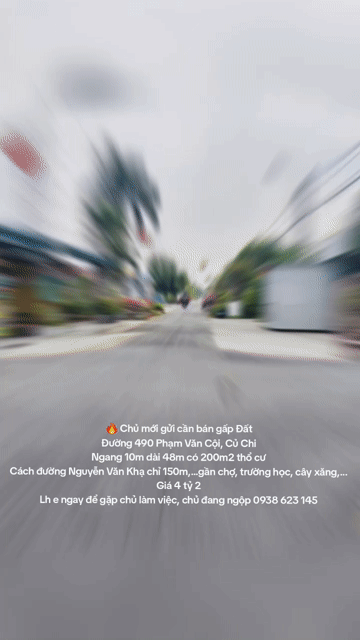 Mua bán Đất Huyện Củ Chi Tp Hồ Chí Minh diện tích 480 m² giá 4,2 tỷ