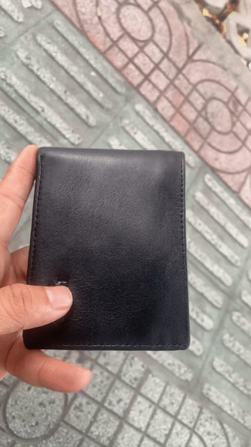 Ví da nam nữ Da thật màu Đen. Mua bán Túi xách tại Quận Ô Môn Cần Thơ được đăng bởi Shop Da Thật hình 1