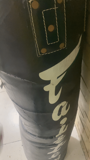 Bao cát đấm bốc Fairtex Đen. Mua bán Đồ thể thao, Dã ngoại tại Quận 11 Tp Hồ Chí Minh được đăng bởi Quantan hình 1