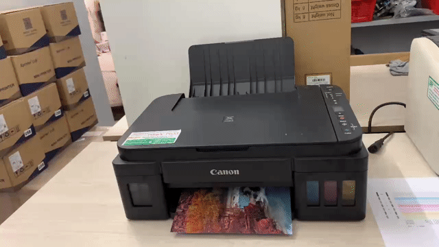 Máy in Canon G3010 photo in scan màu 90% . Mua bán Đồ dùng văn phòng tại Quận Hải Châu Đà Nẵng được đăng bởi Lương Phước Hữu hình 1