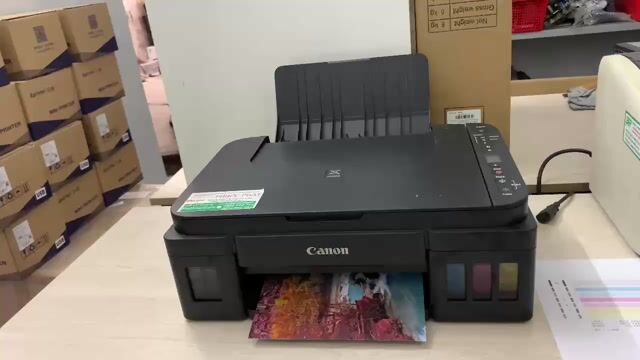 Máy in Canon G3010 photo in scan màu 90% . Mua bán Đồ dùng văn phòng tại Quận Hải Châu Đà Nẵng được đăng bởi Lương Phước Hữu hình 1