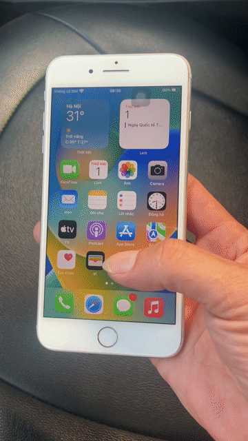 iPhone 8 Plus 64GB Trắng Đã sử dụng. Mua bán Điện thoại tại Quận Long Biên Hà Nội được đăng bởi casimeno hình 1