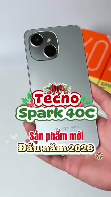 ĐIỆN THOẠI TECNO SPARK 40C FULLBOX + PIN 6000MAH. Mua bán Điện thoại tại Quận Gò Vấp Tp Hồ Chí Minh được đăng bởi T MOBILE 2010 hình 1