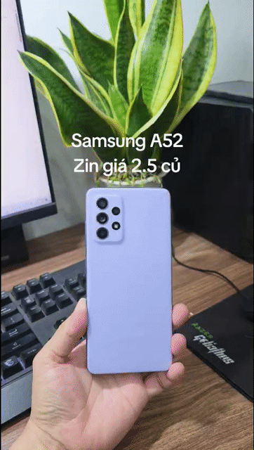 Samsung A52 8GB/128GB Zin full vân tay màn, faceid. Mua bán Điện thoại tại Quận Hà Đông Hà Nội được đăng bởi Shop Điện Thoại Cũ Zin hình 1