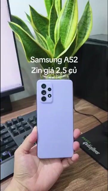 Samsung A52 8GB/128GB Zin full vân tay màn, faceid. Mua bán Điện thoại tại Quận Hà Đông Hà Nội được đăng bởi Shop Điện Thoại Cũ Zin hình 1