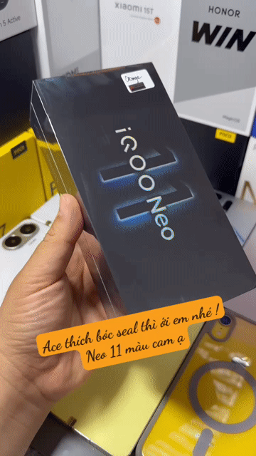 iQOO Neo 11 Newseal 100% bản 12GB/256GB. Mua bán Điện thoại tại Thành phố Nam Định Nam Định được đăng bởi Trí Dũng Store hình 1
