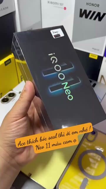 iQOO Neo 11 Newseal 100% bản 12GB/256GB. Mua bán Điện thoại tại Thành phố Nam Định Nam Định được đăng bởi Trí Dũng Store hình 1