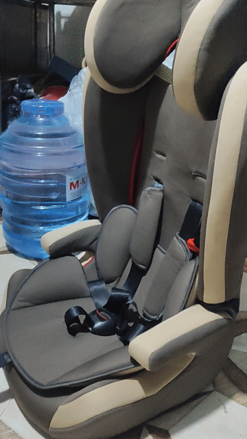 Ghế ngồi ô tô Zaracos 5086 Nâu, Kem. Mua bán Mẹ và bé tại Quận Tân Bình Tp Hồ Chí Minh được đăng bởi vân hình 1