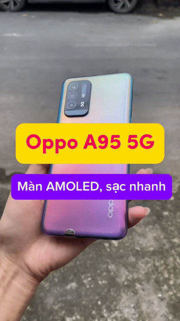 OPPO A95 5G 8G/256G CHIP DIMENSITY 800U, PIN 5000. Mua bán Điện thoại tại Quận Gò Vấp Tp Hồ Chí Minh được đăng bởi T MOBILE 2010 hình 1
