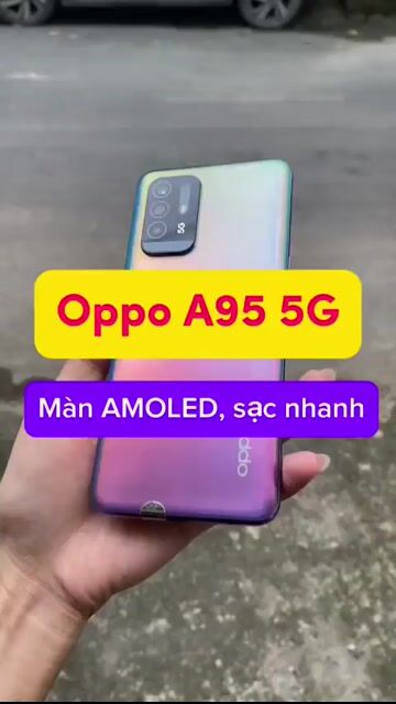 OPPO A95 5G 8G/256G CHIP DIMENSITY 800U, PIN 5000. Mua bán Điện thoại tại Quận Gò Vấp Tp Hồ Chí Minh được đăng bởi T MOBILE 2010 hình 1