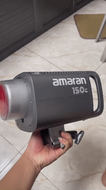 Đèn quay phim Amaran 150C Đen Như mới. Mua bán Đèn tại Quận Bình Thạnh Tp Hồ Chí Minh được đăng bởi Quang Mừng Music hình 1
