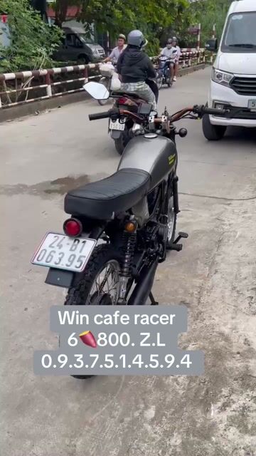 Moto Win Cafe Racer Tracker. Mua bán Xe máy tại Quận Bình Tân Tp Hồ Chí Minh được đăng bởi Nguyễn Trần Khắc Trường hình 1