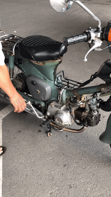 Honda cub 50/78 Nhật Bản zin đẹp. Mua bán Xe máy tại Quận 12 Tp Hồ Chí Minh được đăng bởi BSG hình 1
