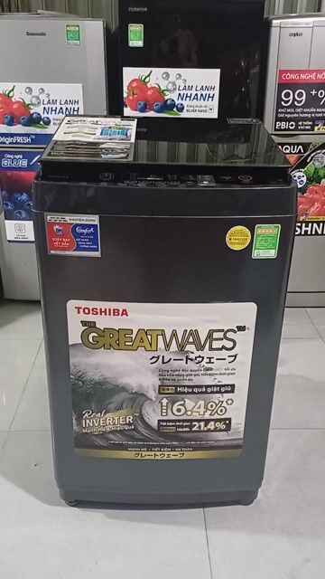 Máy giặt Toshiba 9kg Inverter Đen. Mua bán Máy giặt tại Quận Bình Tân Tp Hồ Chí Minh được đăng bởi Phạm Thị Bích Mai hình 1
