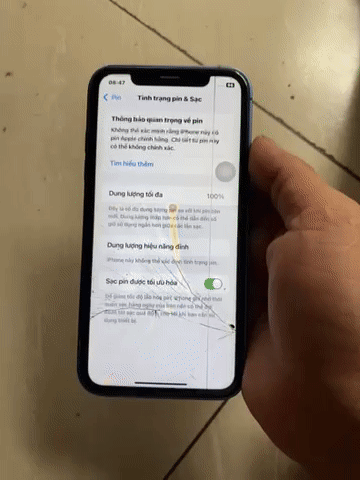 iPhone XR 64GB Hư màn, lưng. Mua bán Điện thoại tại Huyện Hoài Đức Hà Nội được đăng bởi Dũng  hình 1