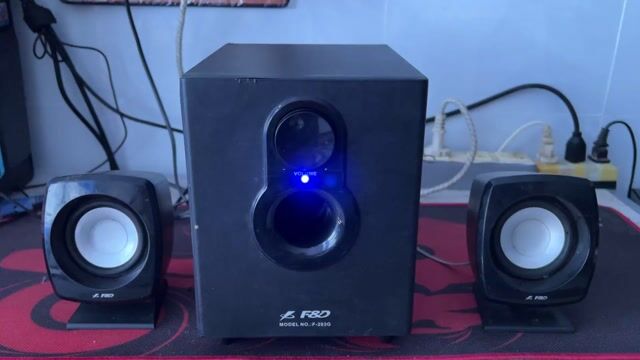 Loa vi tính F&D F-203G Đen 2.1 rất hay. Mua bán Tivi, Âm thanh tại Thành phố Cà Mau Cà Mau được đăng bởi UYVU PC hình 1