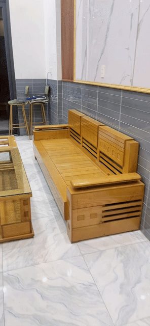 Bộ bàn ghế Gỗ sồi 5 món lớn. Mua bán Bàn ghế tại Thành phố Biên Hòa Đồng Nai được đăng bởi Nguyễn Trường Sơn hình 1