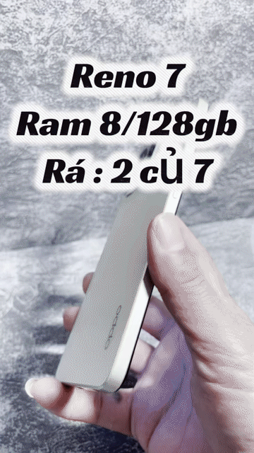 Oppo Reno 7 128GB Vàng nhạt. Mua bán Điện thoại tại Quận 4 Tp Hồ Chí Minh được đăng bởi Tuấn hình 1