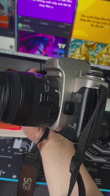 Máy ảnh Canon EOS 55 Đen, Bạc. Mua bán Máy ảnh, Máy quay tại Quận Nam Từ Liêm Hà Nội được đăng bởi Nguyễn Xuân Linh hình 1