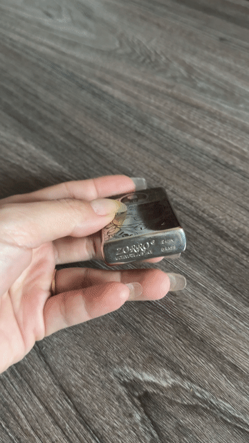Bật lửa Zippo Kim loại Bạc. Mua bán Đồ sưu tầm, đồ cổ tại Quận Liên Chiểu Đà Nẵng được đăng bởi Đông Thanh hình 1