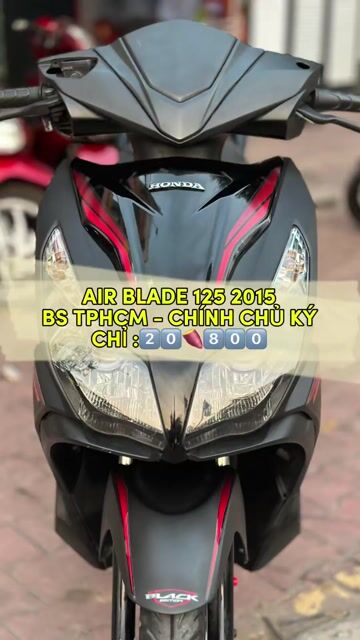 * Air Blade 125 2015 - Bản ĐB - BS TPHCM chính chu. Mua bán Xe máy tại Quận 12 Tp Hồ Chí Minh được đăng bởi Bùi văn hiếu hình 1