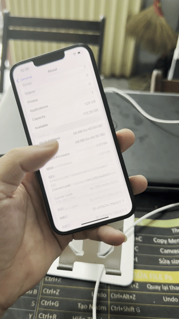 iPhone 14 128GB Đen Đã sử dụng. Mua bán Điện thoại tại Quận Gò Vấp Tp Hồ Chí Minh được đăng bởi Quảng Phạm Mua Iphone Lock và QT  HCM hình 1
