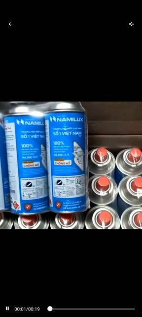 Bình Có Gas Namilux KLT.250gram. Mua bán Bếp, lò, đồ điện nhà bếp tại Quận Bình Tân Tp Hồ Chí Minh được đăng bởi Mr Kevin hình 1