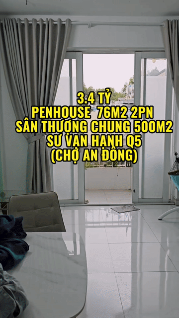 Mua bán Căn hộ Chung cư Quận 5 Tp Hồ Chí Minh diện tích 76 m² giá 3,4 tỷ
