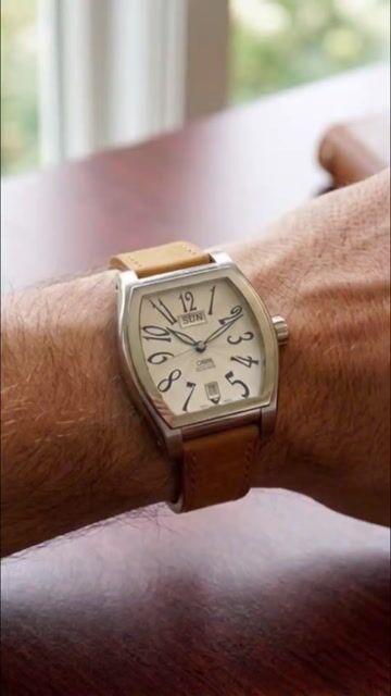 Đồng hồ Oris Tonneau Auto Swiss Made. Mua bán Đồng hồ tại Quận 3 Tp Hồ Chí Minh được đăng bởi Đồng Hồ Nội Địa Nhật hình 1