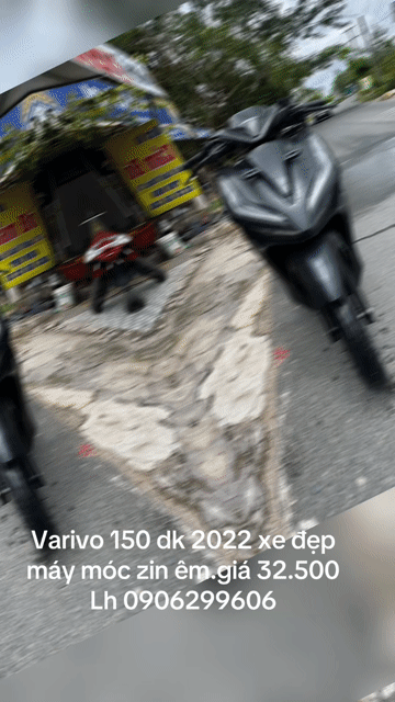 Honda Vario 150 2022 Đen. Mua bán Xe máy tại Huyện Phong Điền Cần Thơ được đăng bởi CHXM yến nhi hình 1
